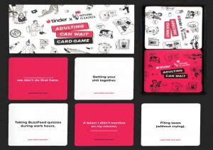 tinder x card game|Tinder Launches A Card Game For Barely Adulting Adults.